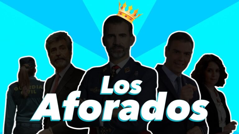 El misterio desvelado: &iquest;Cu&aacute;ntos aforados existen en Espa&ntilde;a?