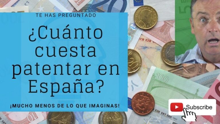 Descubre: El costo de patentar una idea en España ¡Sin gastar una fortuna!