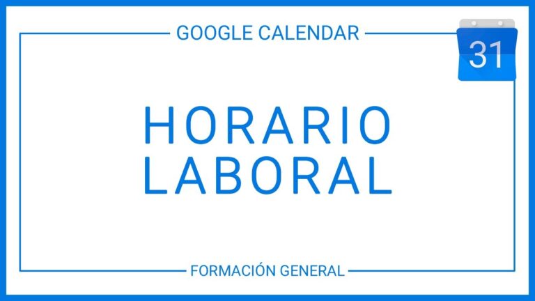Optimiza tu productividad: Haz cambios en tu calendario laboral