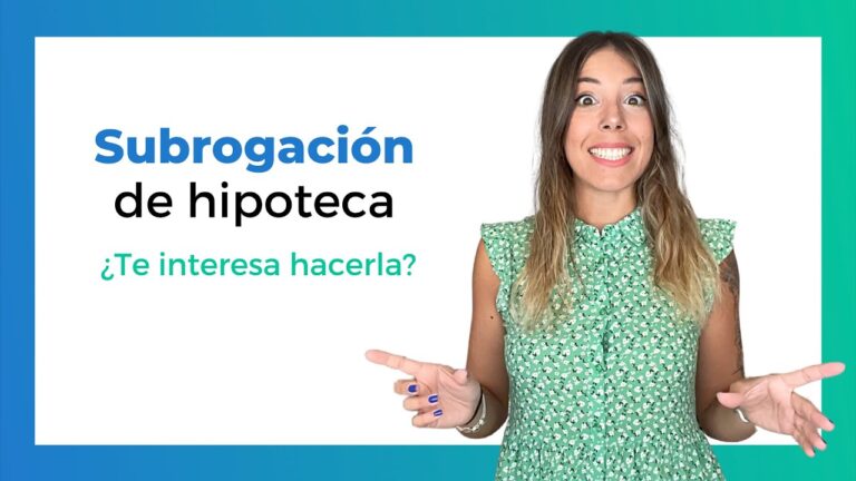 Subrogaci&oacute;n de hipoteca: descubre las ventajas del tipo fijo