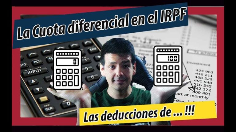 Ahorra dinero en impuestos: conoce el ejemplo de la cuota diferencial del IRPF