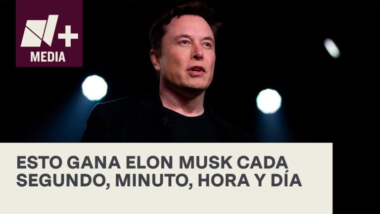Elon Musk: ¿Cuánto dinero genera por segundo? Descubre su asombrosa fortuna
