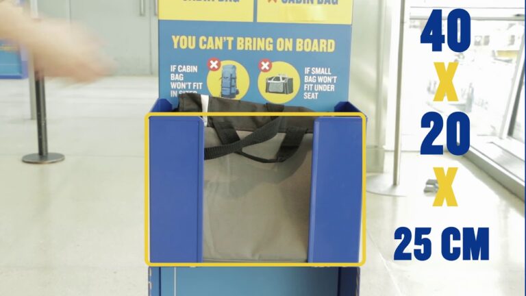 ¡Ryanair limita el tamaño del bolso de mano!